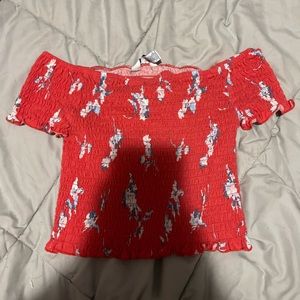 off the shoulder top